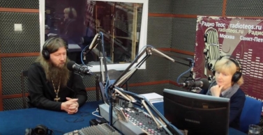 Отец Борис на Радио Теос