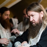 Панихида на могиле митр. Николая Ярушевича, Лавра (13.12.2019)