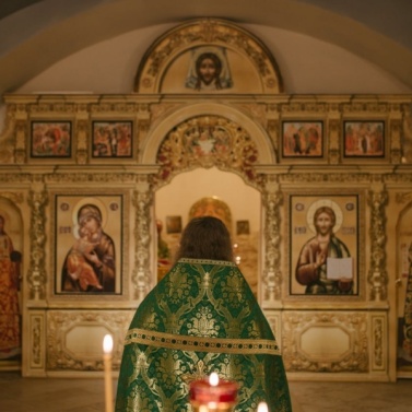 Литургия в память о взрыве храма