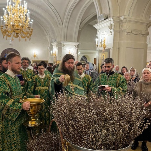 Вход Господень в Иерусалим.