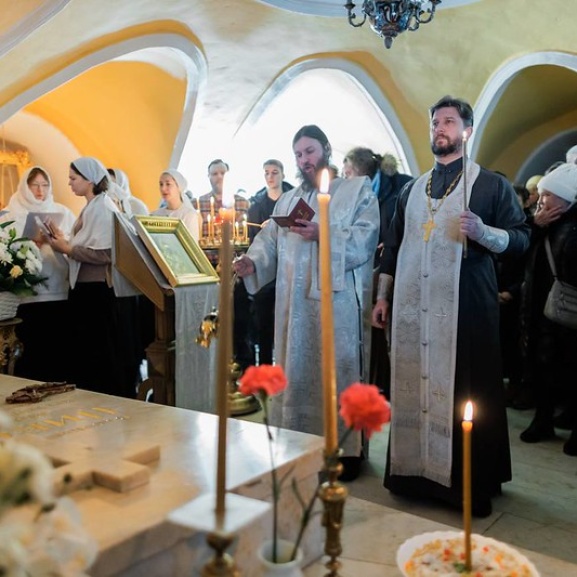 Престольный праздник апостола Андрея Первозванного и поездка в Лавру