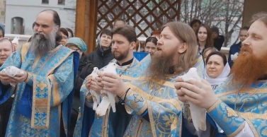 Праздник Благовещения в Храме