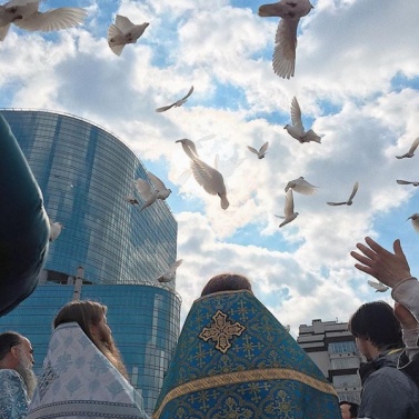 Одна Литургия на Благовещение