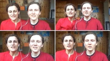 Поздравление с Отданием праздника Пасхи от Саши и Олеси 