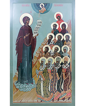 Боголюбская икона Божией Матери